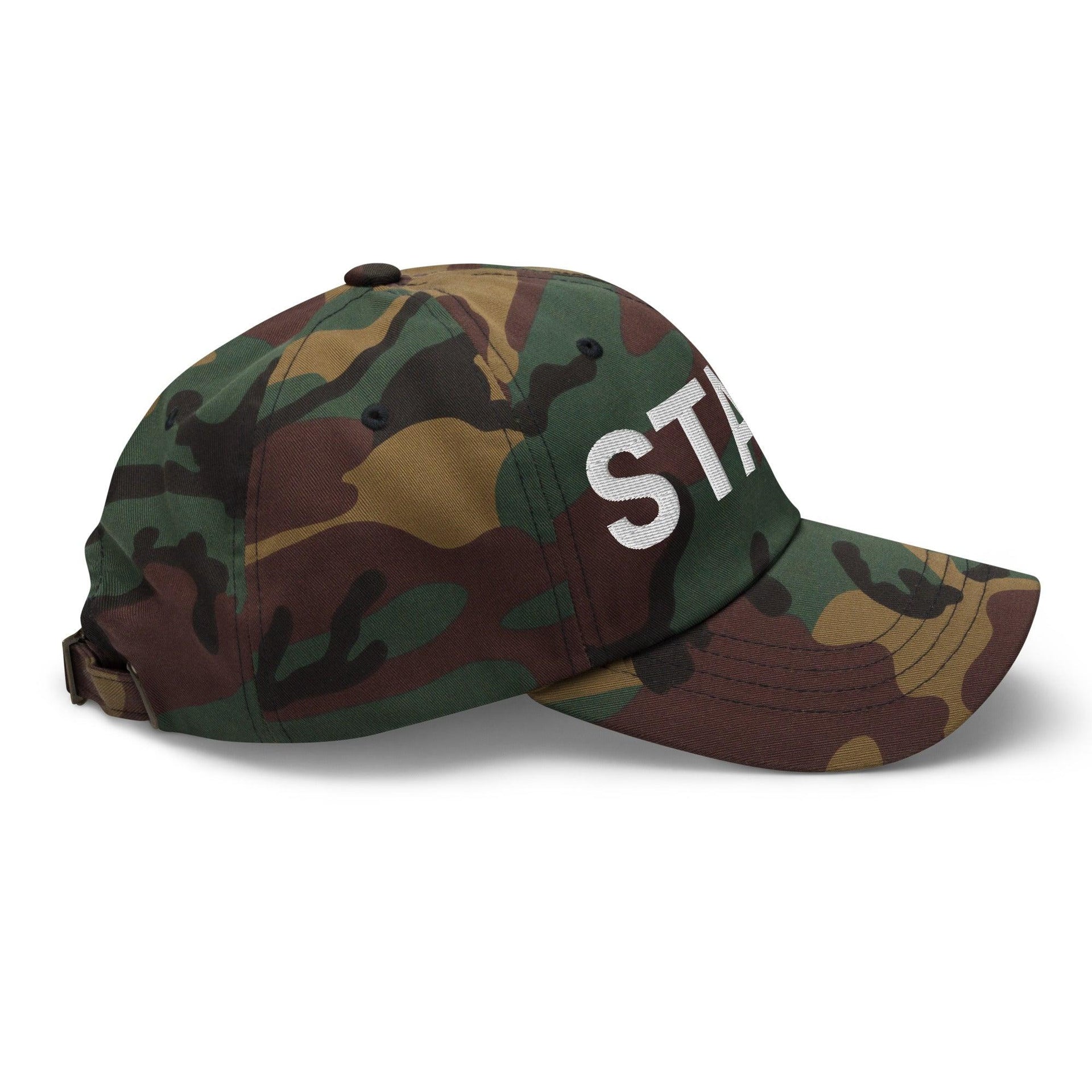 Staff Uniform Work Embroidered Dad Hat Capital Crowns Dad Hats Work