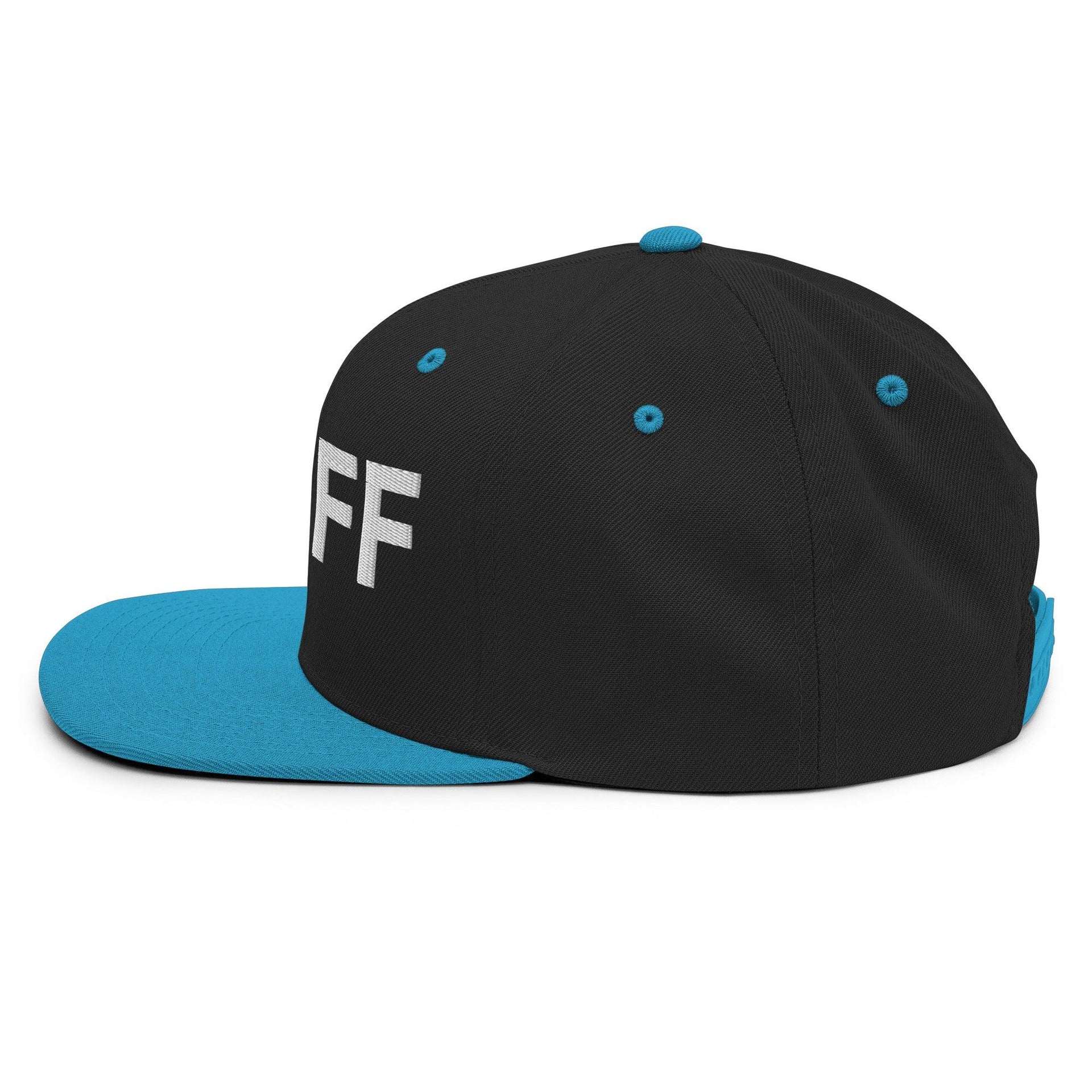 Staff Uniform Work Embroidered Flat Bill Brim Snapback Hat Capital Crowns Snapback Hats Work