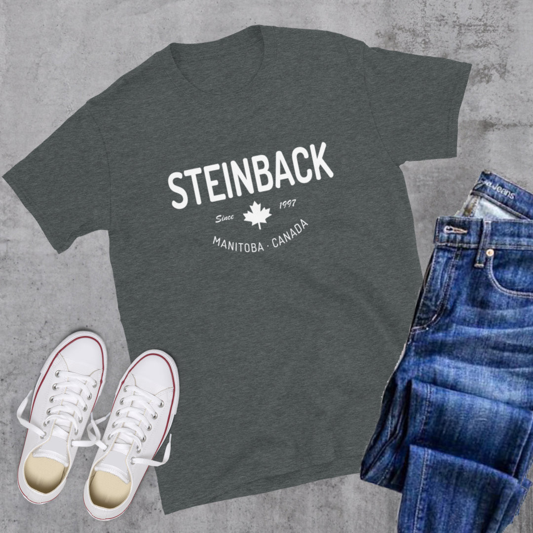 Steinback Since 1997 Tee Dark Heather Canadian City Apparel