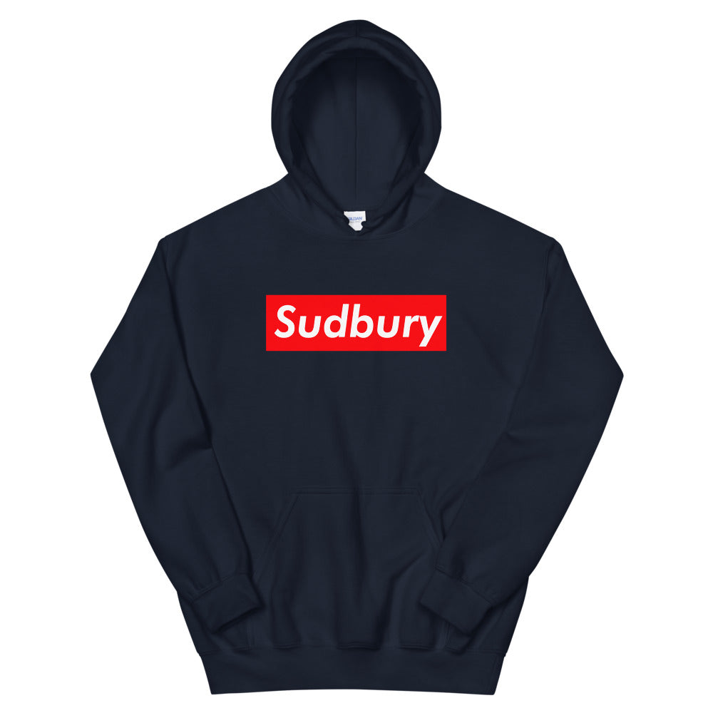 Sudbury Supreme'd Hoodie Navy Canadian City Apparel