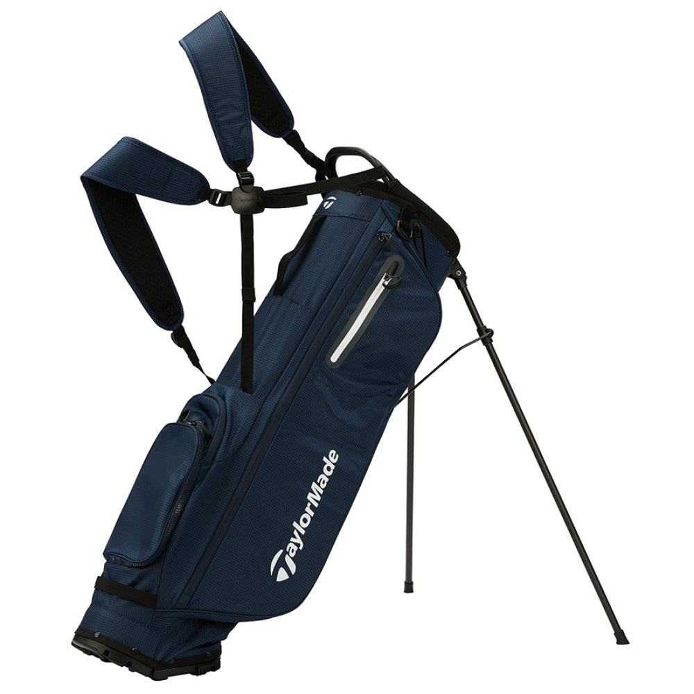 TaylorMade FlexTech Super Lite Stand Bag – Light, Functional, and Comfortable Navy golf bag golf bags TaylorMade