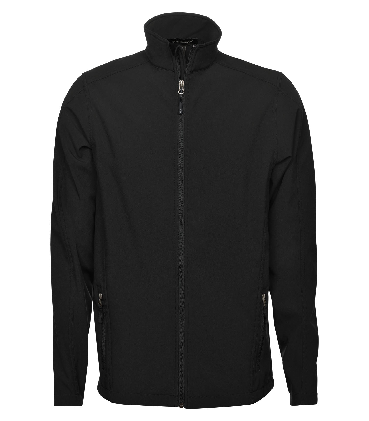 CoalHarbour - COAL HARBOUR® EVERYDAY WATER REPELLENT SOFT SHELL TALL JACKET. - TJ7603 Black CoalHarbour TJ7603