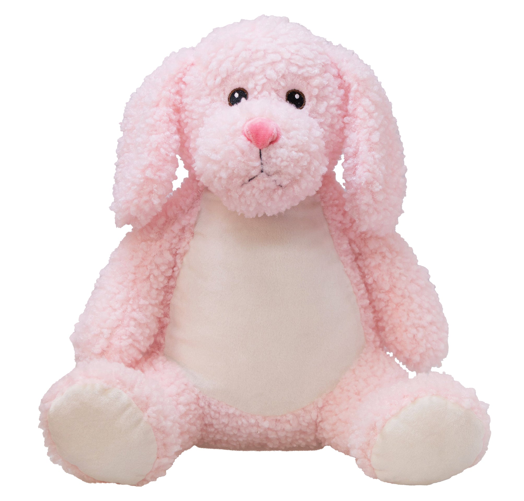 Toffee Doggy Buddy - Pink brown dog embroidable toffee toffee doggy