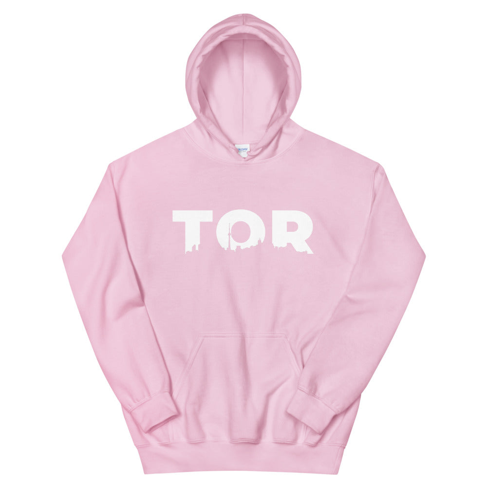 Toronto Hoodie Light Pink Canadian City Apparel Toronto