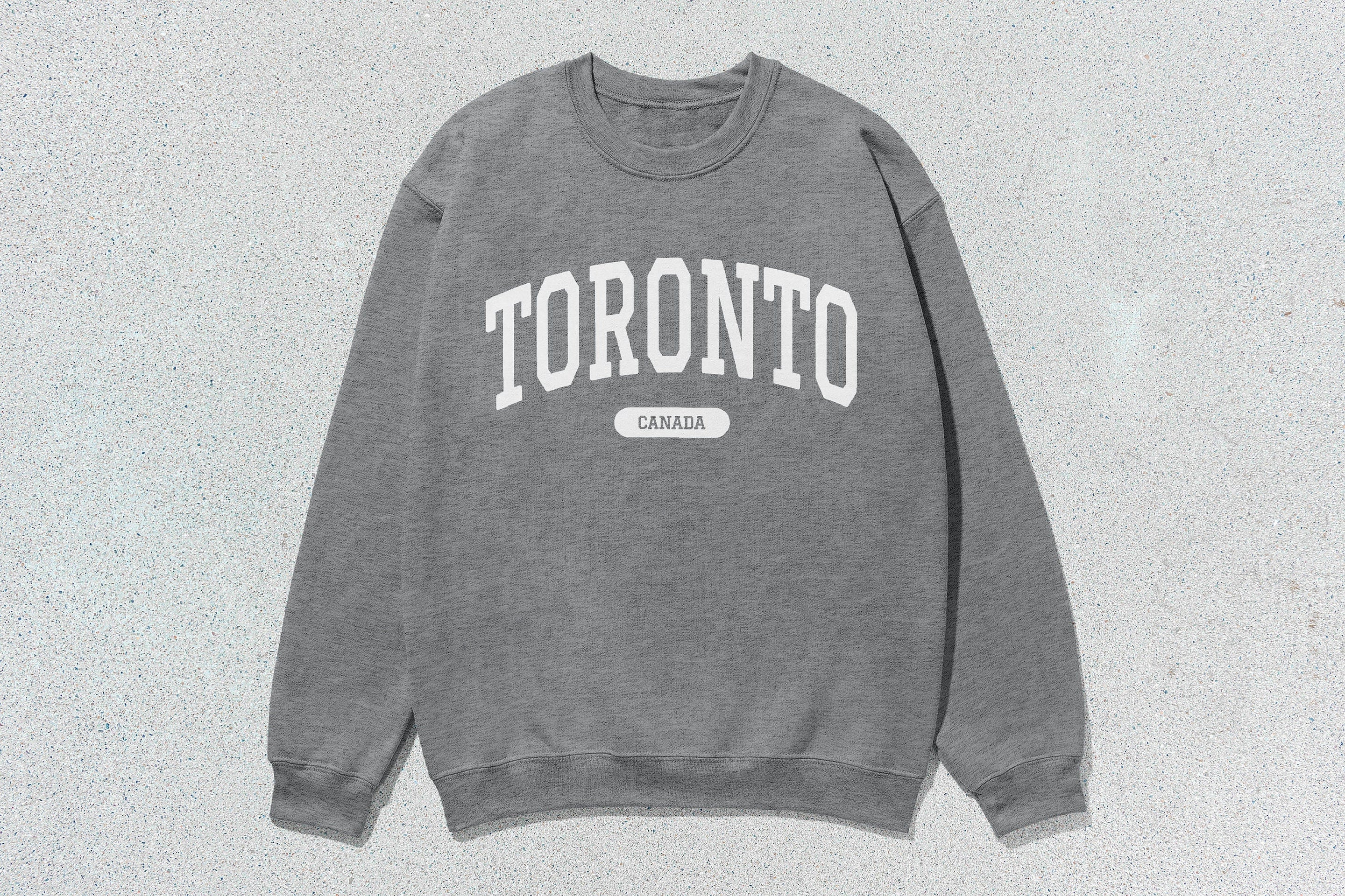 Toronto - Unisex Heavy Blend™ Crewneck Sweatshirt athletic heather Canada Cities crewnecks hoodies sweaters