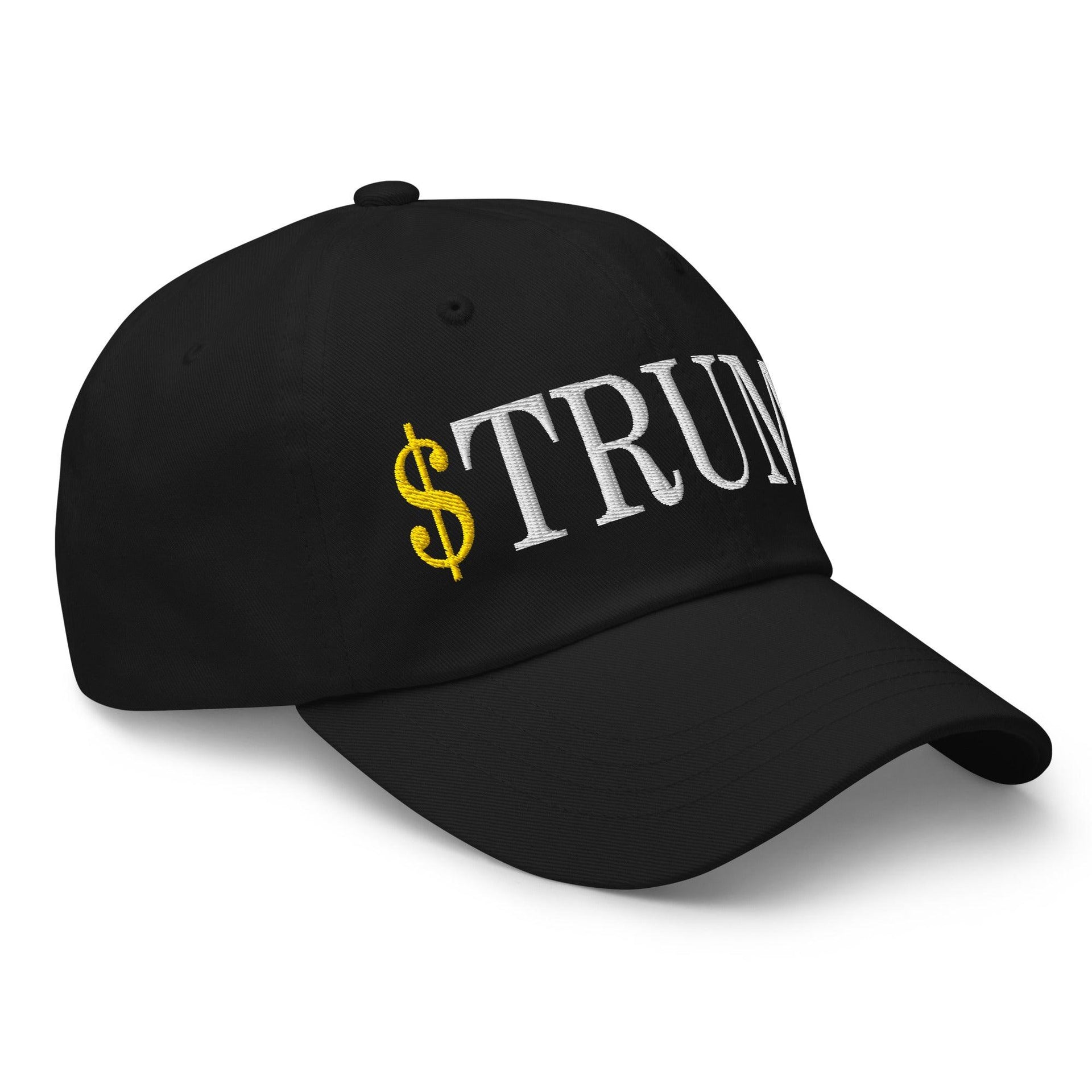 $Trump Official Trump Meme Coin Embroidered Unstructured Dad Hat Capital Crowns Crypto Dad Hats LADs
