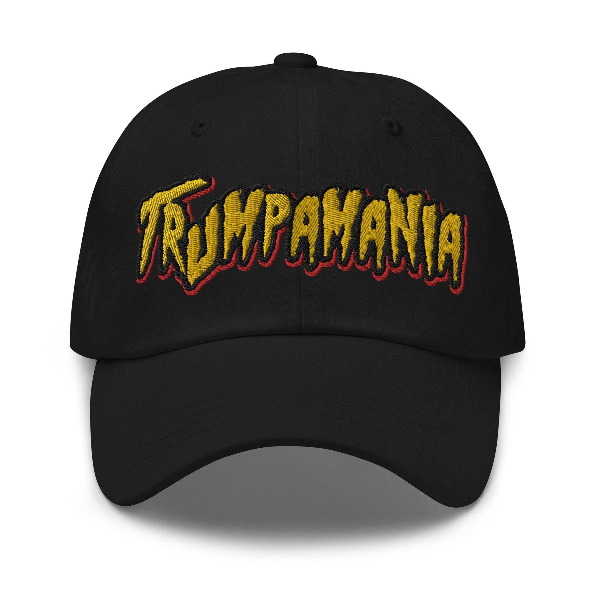 Trumpamania Donald Trump Dad Hat Black Capital Crowns Conservative Dad Hats LADs