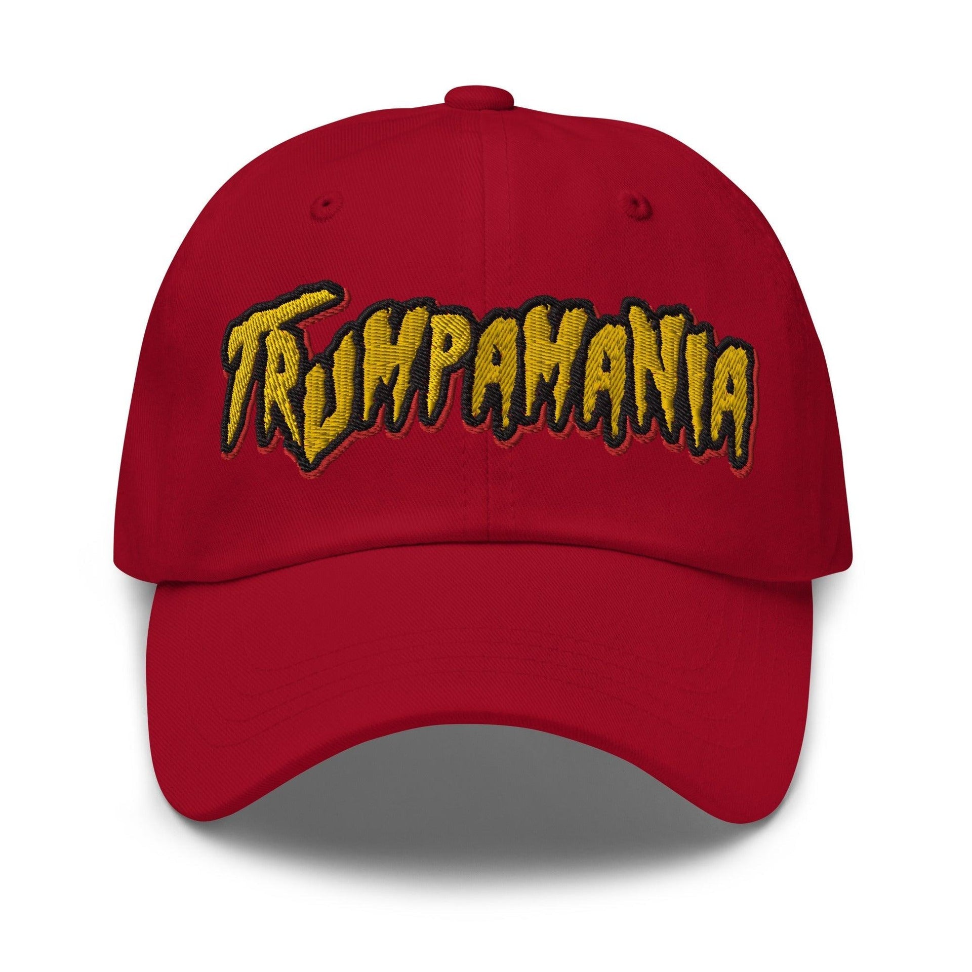 Trumpamania Donald Trump Dad Hat Cranberry Capital Crowns Conservative Dad Hats LADs