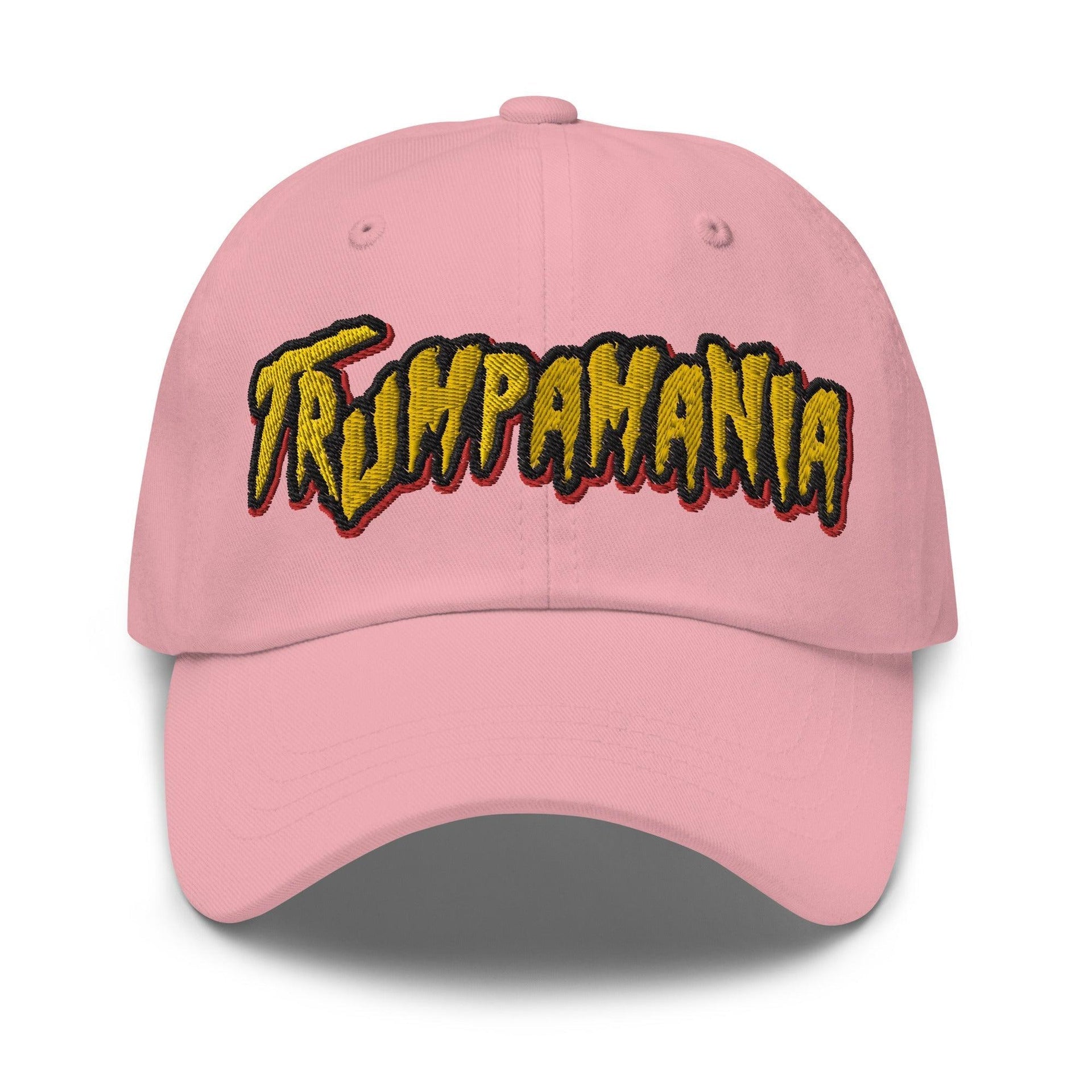 Trumpamania Donald Trump Dad Hat Pink Capital Crowns Conservative Dad Hats LADs
