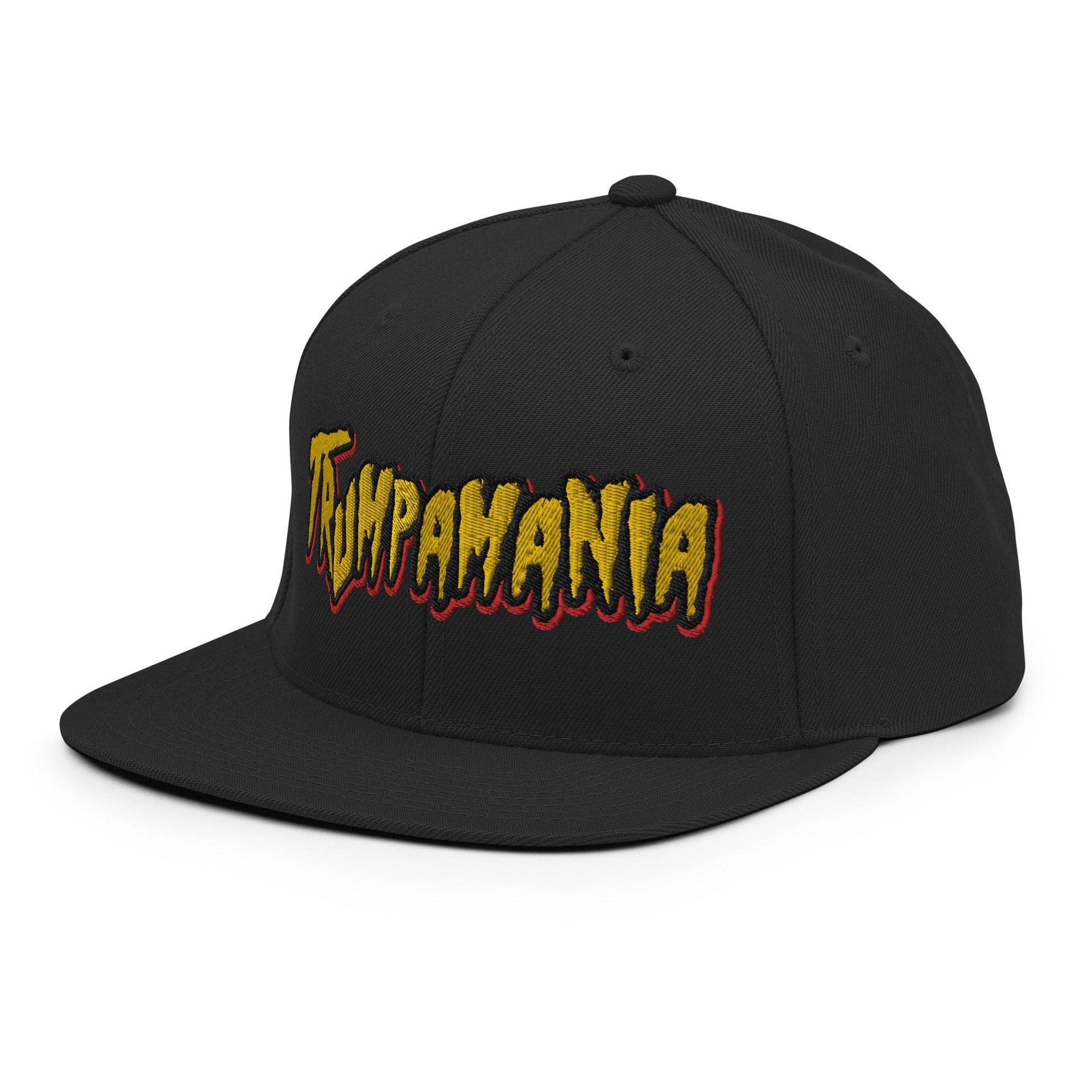 Trumpamania Donald Trump Flat Bill Brim Snapback Hat Capital Crowns Conservative LADs Snapback Hats