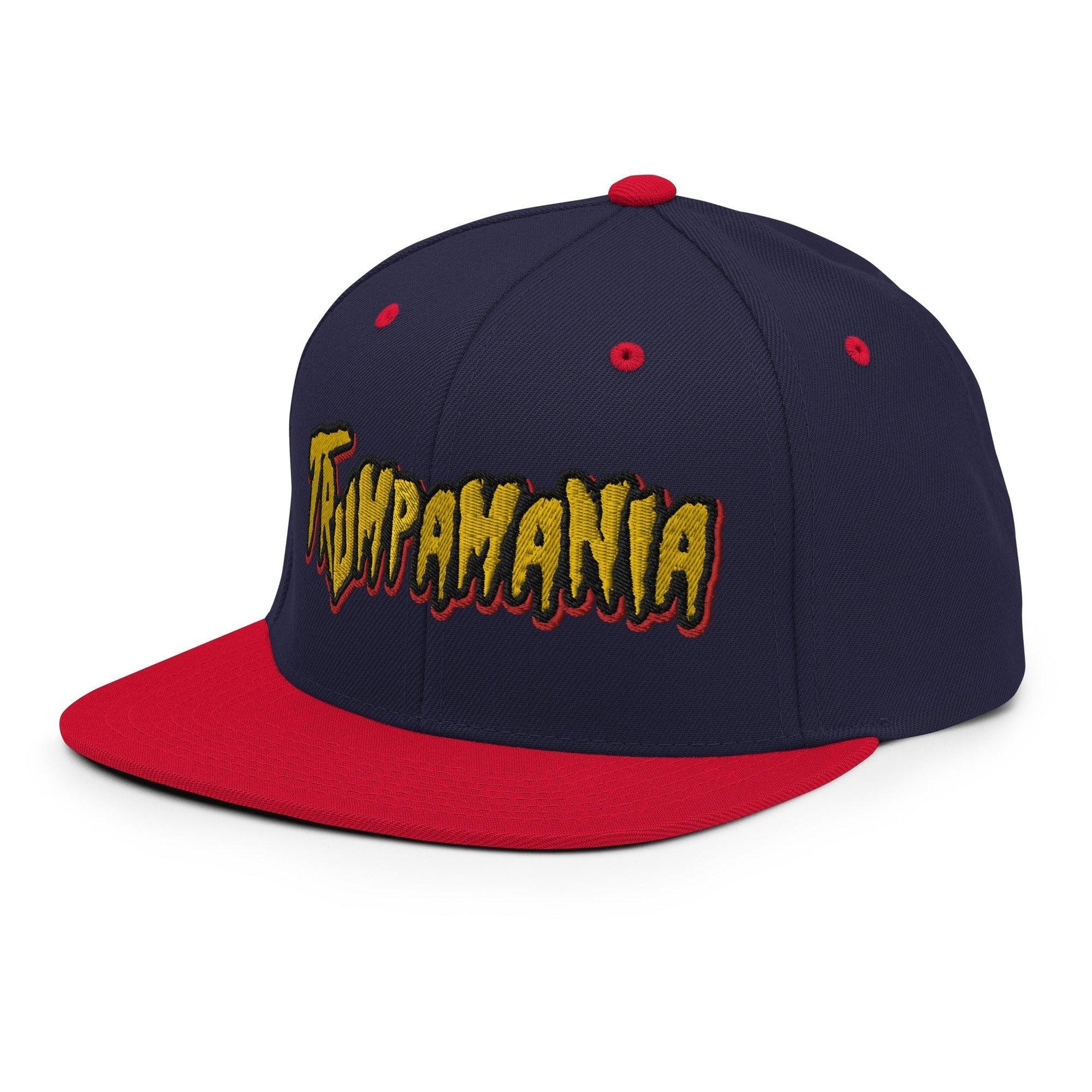 Trumpamania Donald Trump Flat Bill Brim Snapback Hat Capital Crowns Conservative LADs Snapback Hats