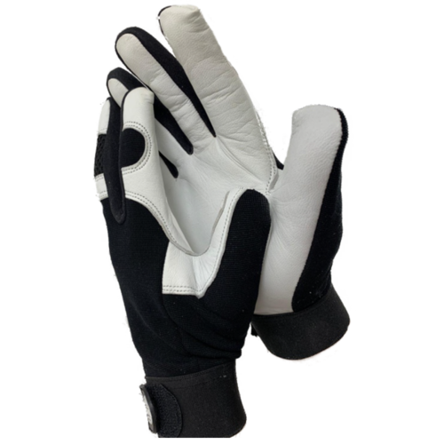 Unlined Goatskin Mechanic Gloves - 701B 48 pairs Digital Transfers Handsome Gloves Protective Gear Safety Gloves