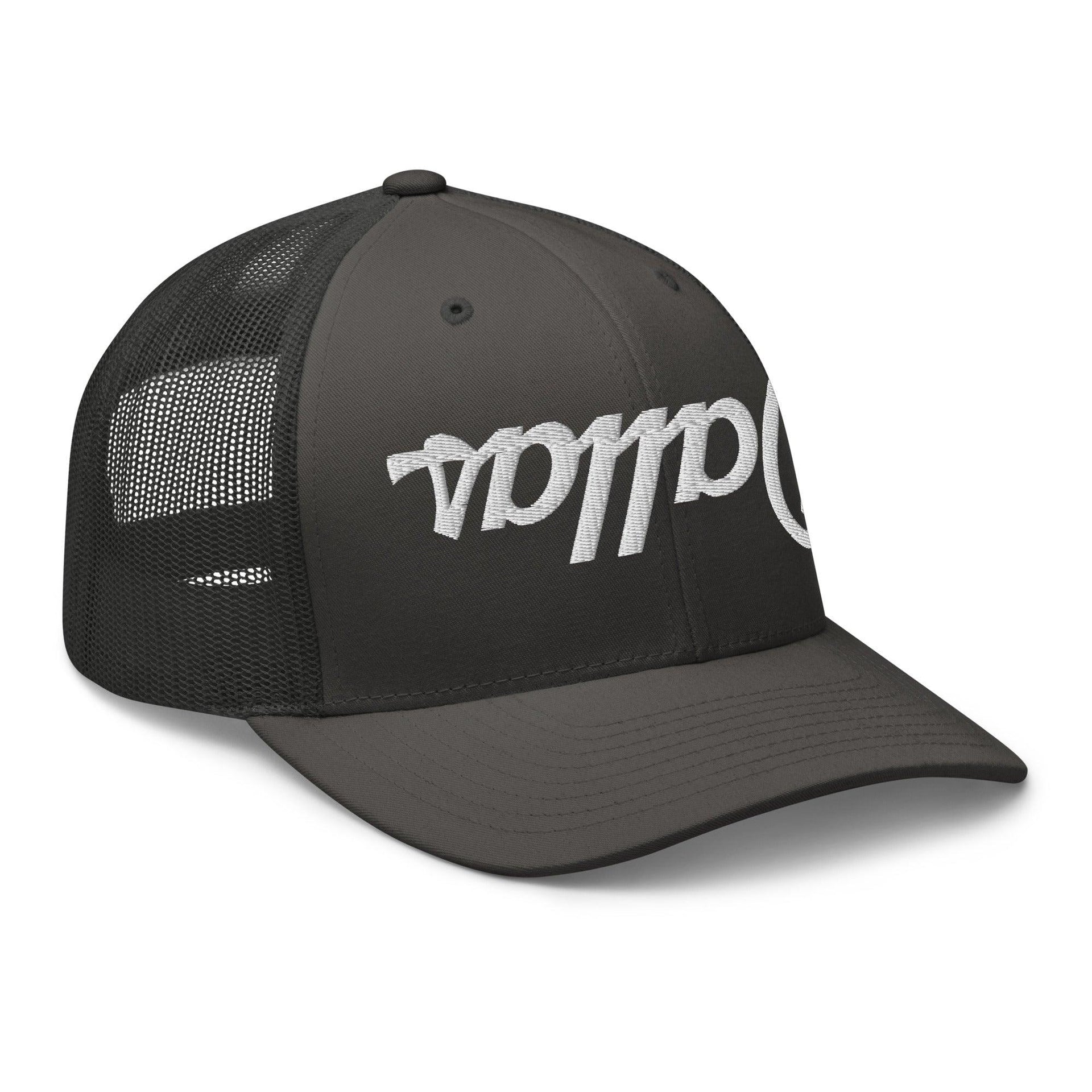 Upside Down Dallas Vintage Sports Script Embroidered Mesh Trucker Hat Capital Crowns Dallas Trucker Hats TX