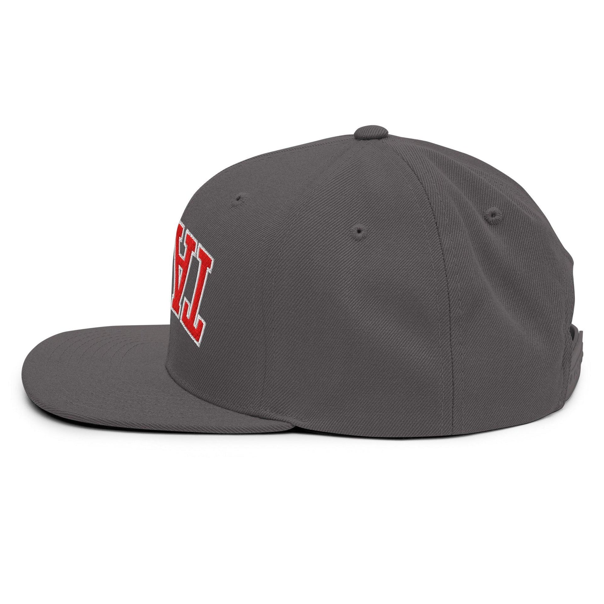 Upside Down Tampa Football Embroidered Flat Bill Brim Snapback Hat Capital Crowns FL Football Snapback Hats Tampa