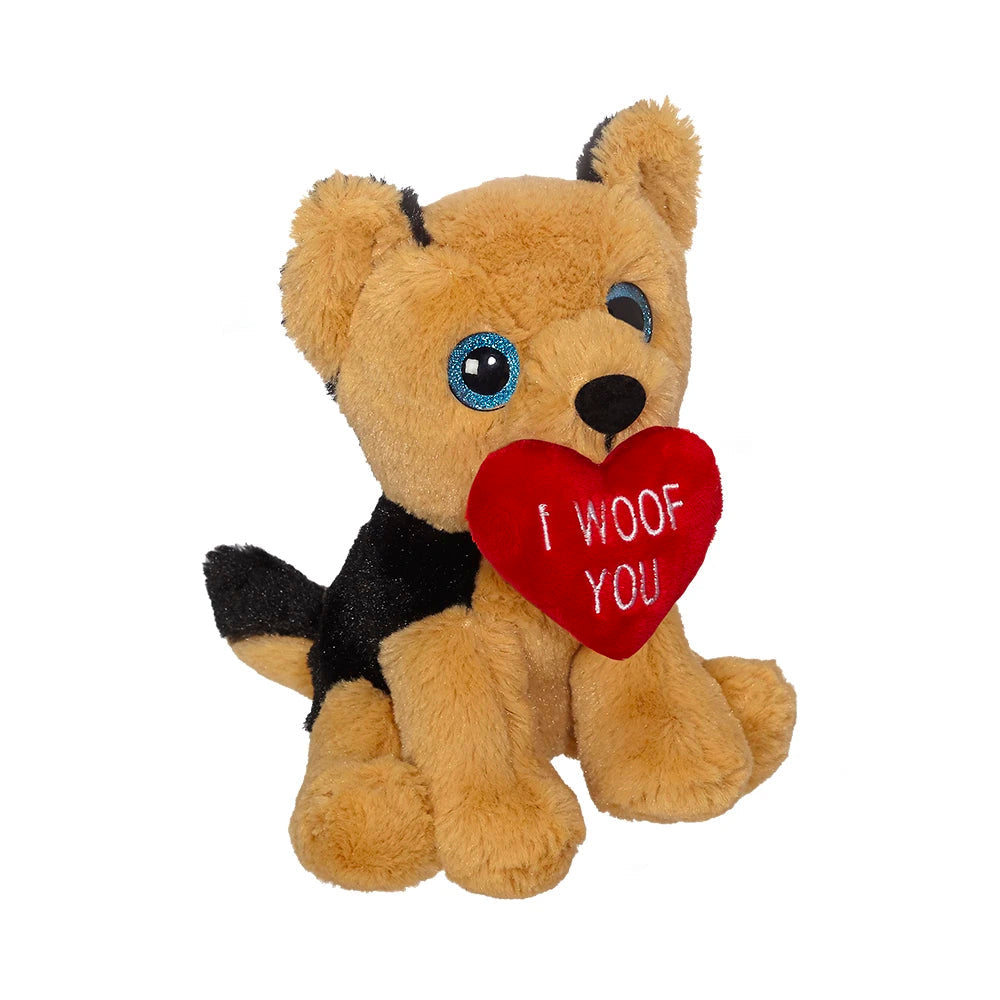 Valentine German Shepherd Mini Plush German Shepherd Mini Plush Toys valentines