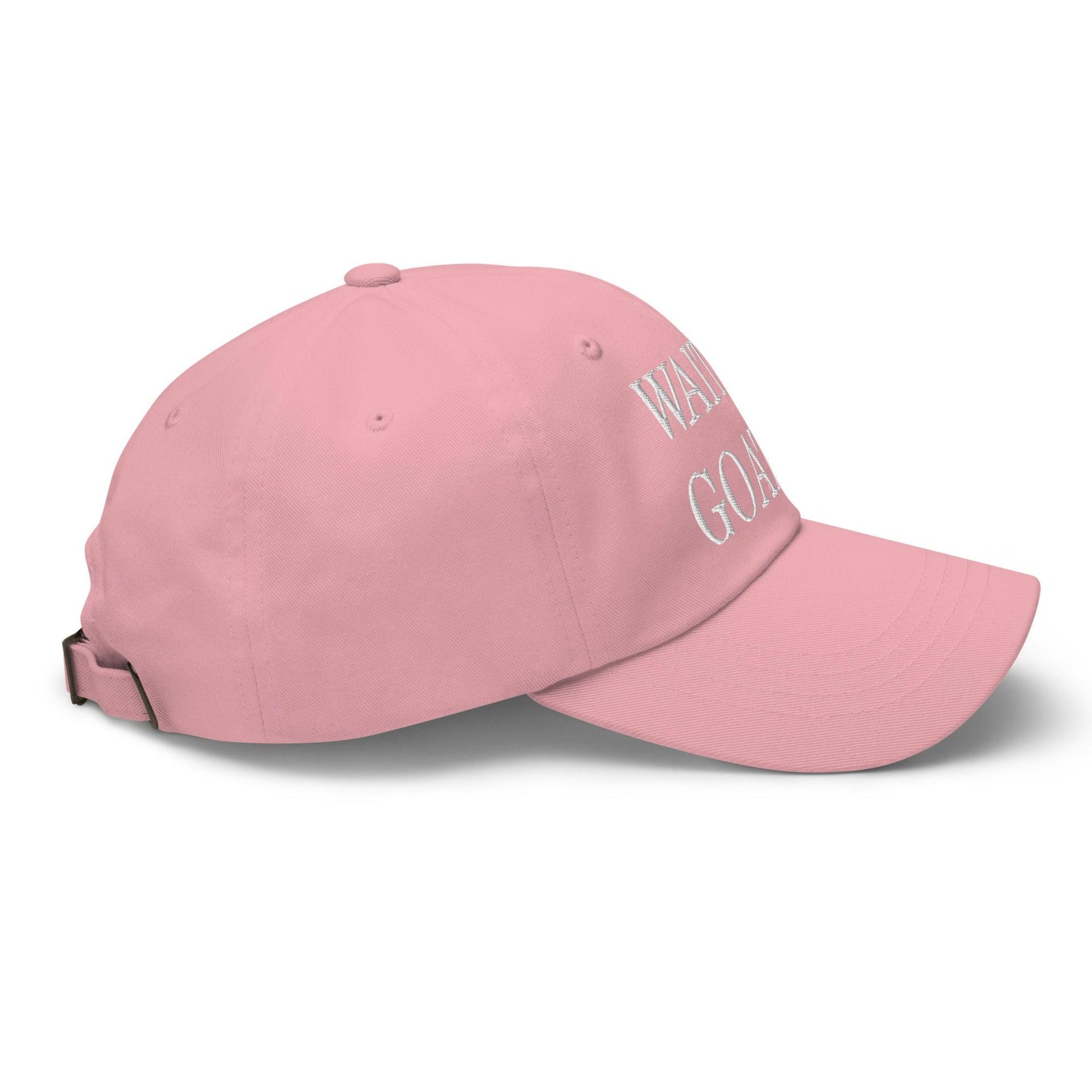 Wait I'm Goated Embroidered Dad Hat Capital Crowns Dad Hats Funny