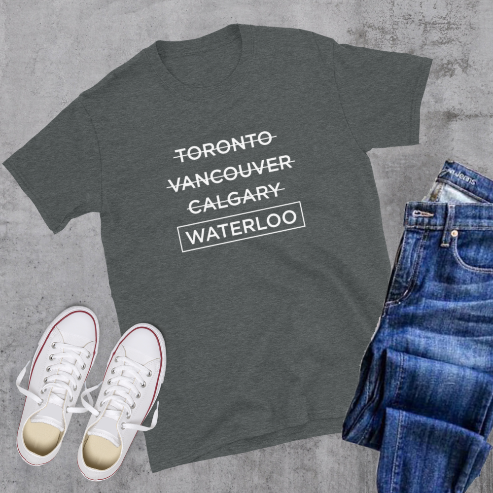 Waterloo Better Tee Canadian City Apparel