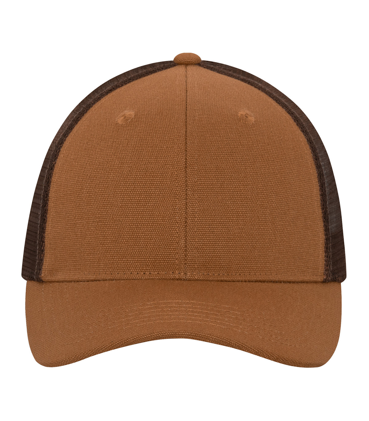 ATC WeRK WERK1333, Werk Canvas Snapback Trucker Cap, Caramel/Chocolate
