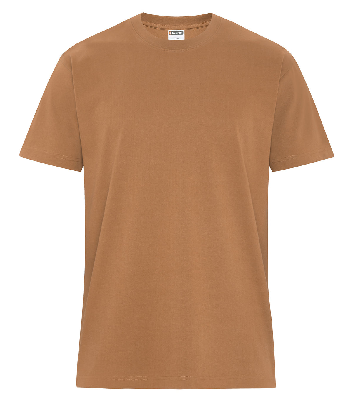 ATC WeRK WERK250, Werk Heavyweight Ring Spun Cotton Tee, Caramel