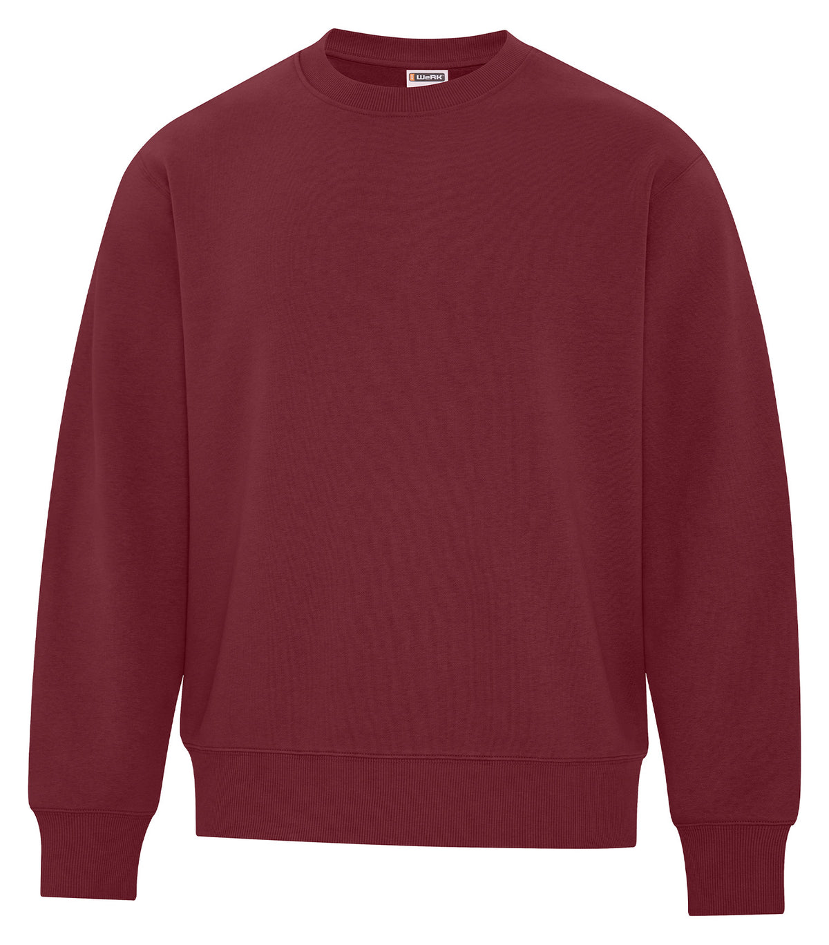 ATC WeRK WERK421, Werk Heavyweight Fleece Crewneck, Port