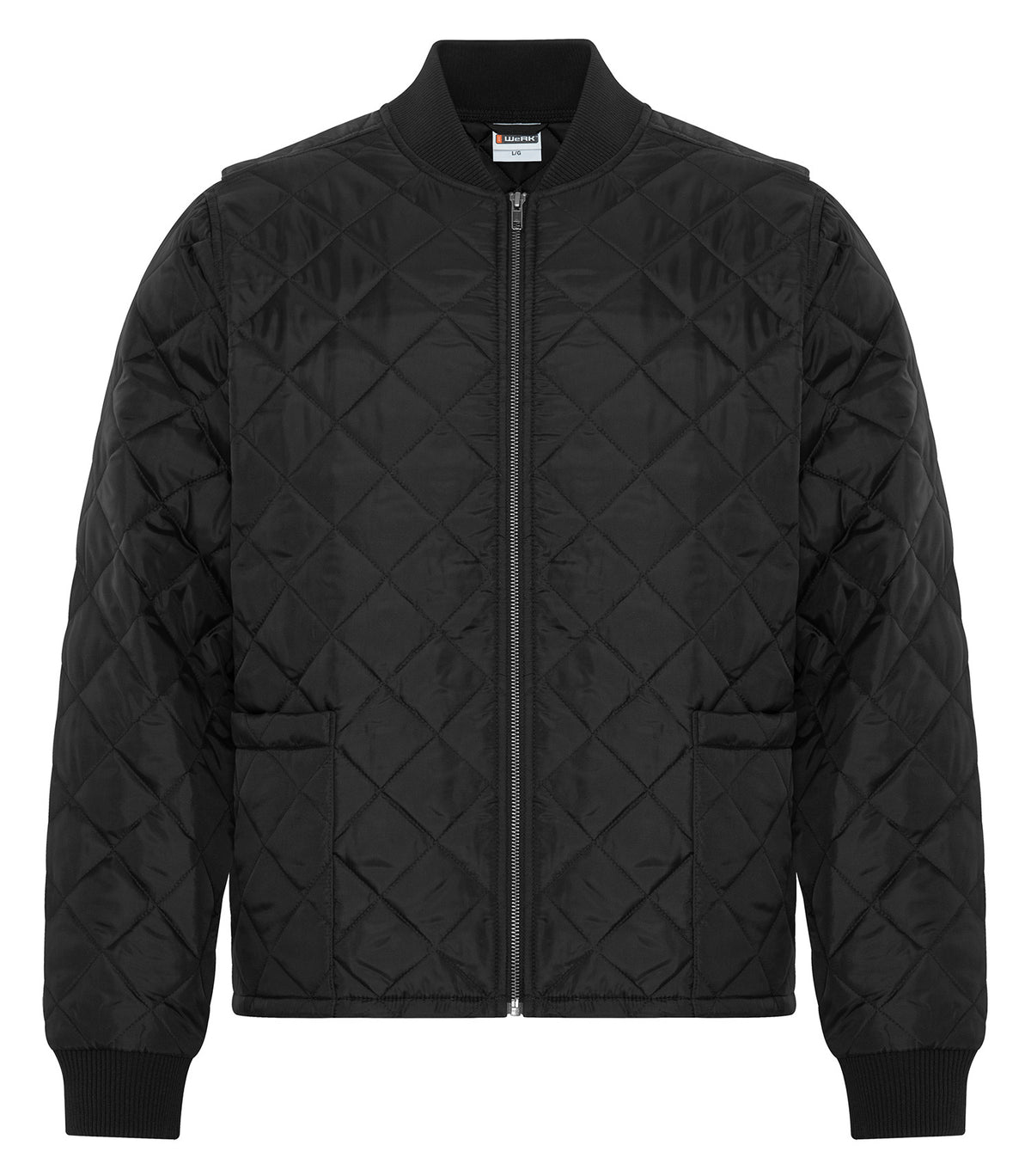 ATC WeRK WERK7611, Werk Quilted Freezer Jacket, Black