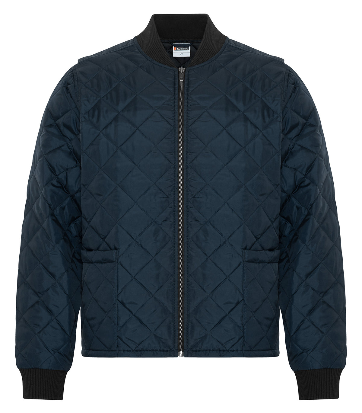 ATC WeRK WERK7611, Werk Quilted Freezer Jacket, Dark Navy
