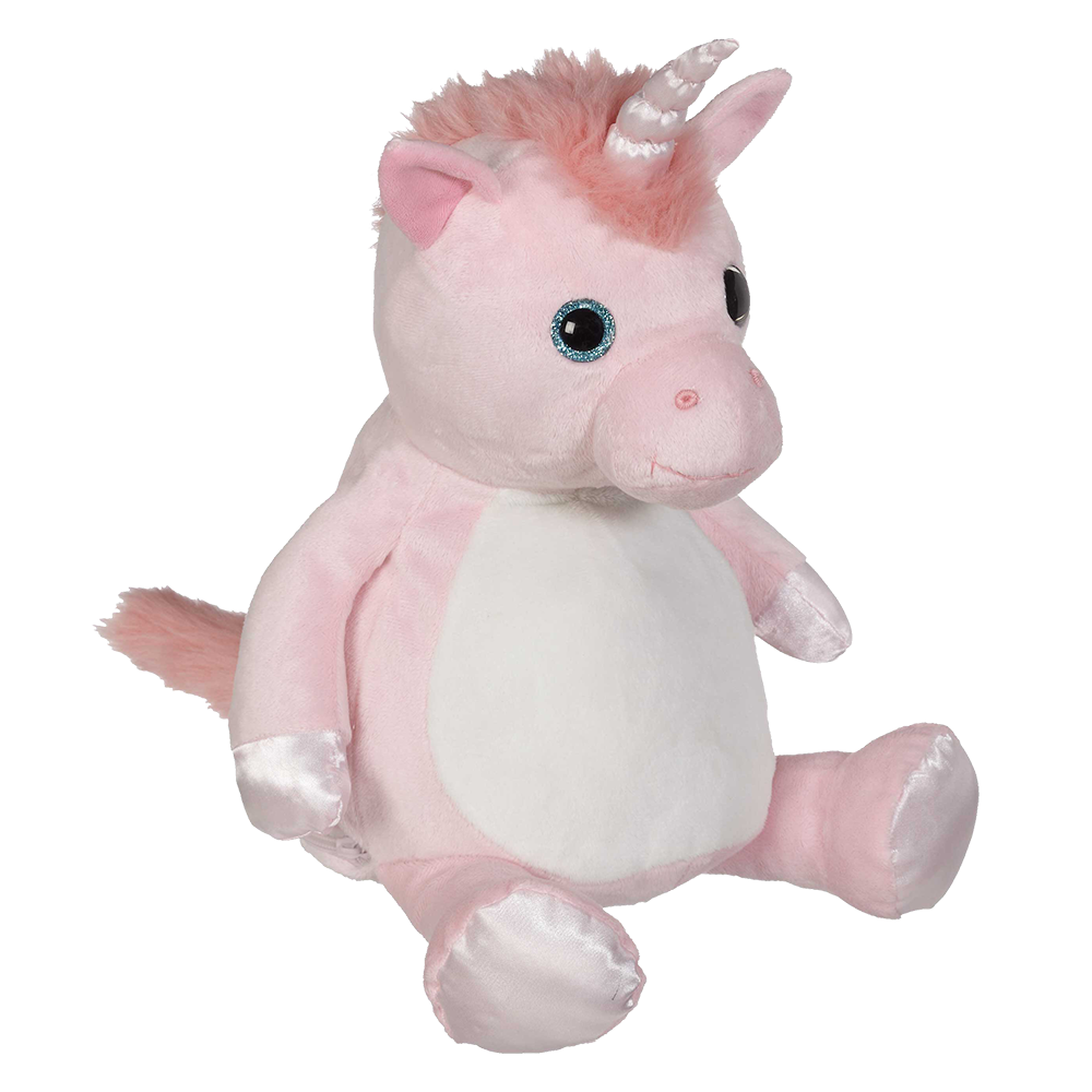 Whimsy Unicorn Buddy embroidable pink unicorn
