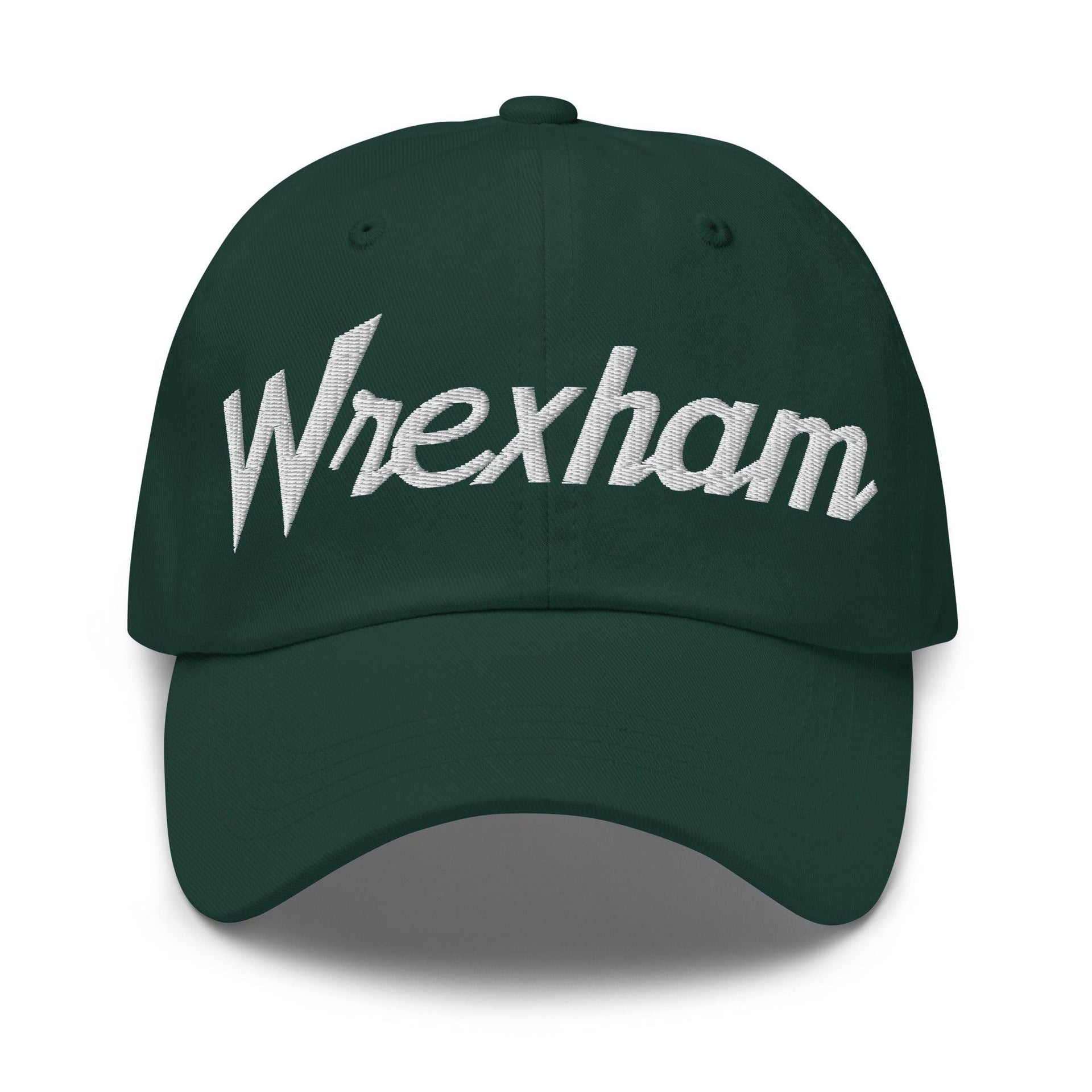 Wrexham Vintage Sports Script Dad Hat Spruce Capital Crowns Dad Hats Funny