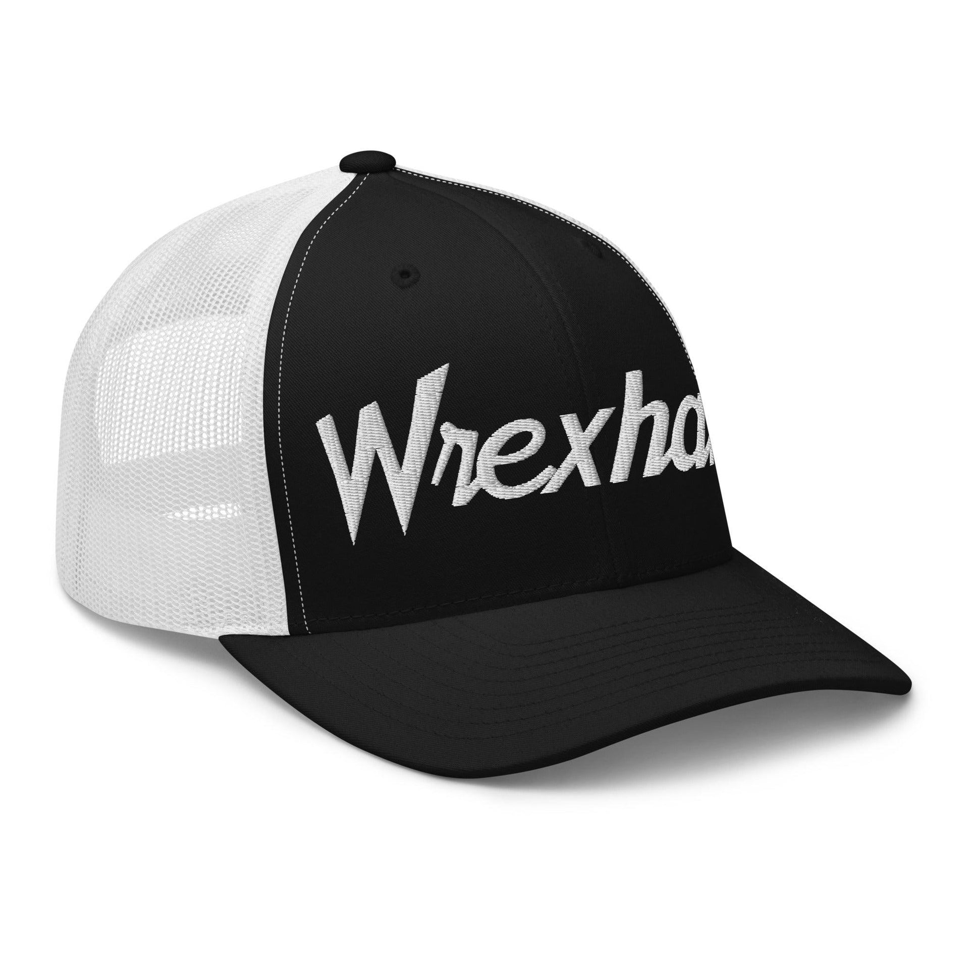 Wrexham Vintage Sports Script Retro Trucker Hat Capital Crowns Funny Trucker Hats