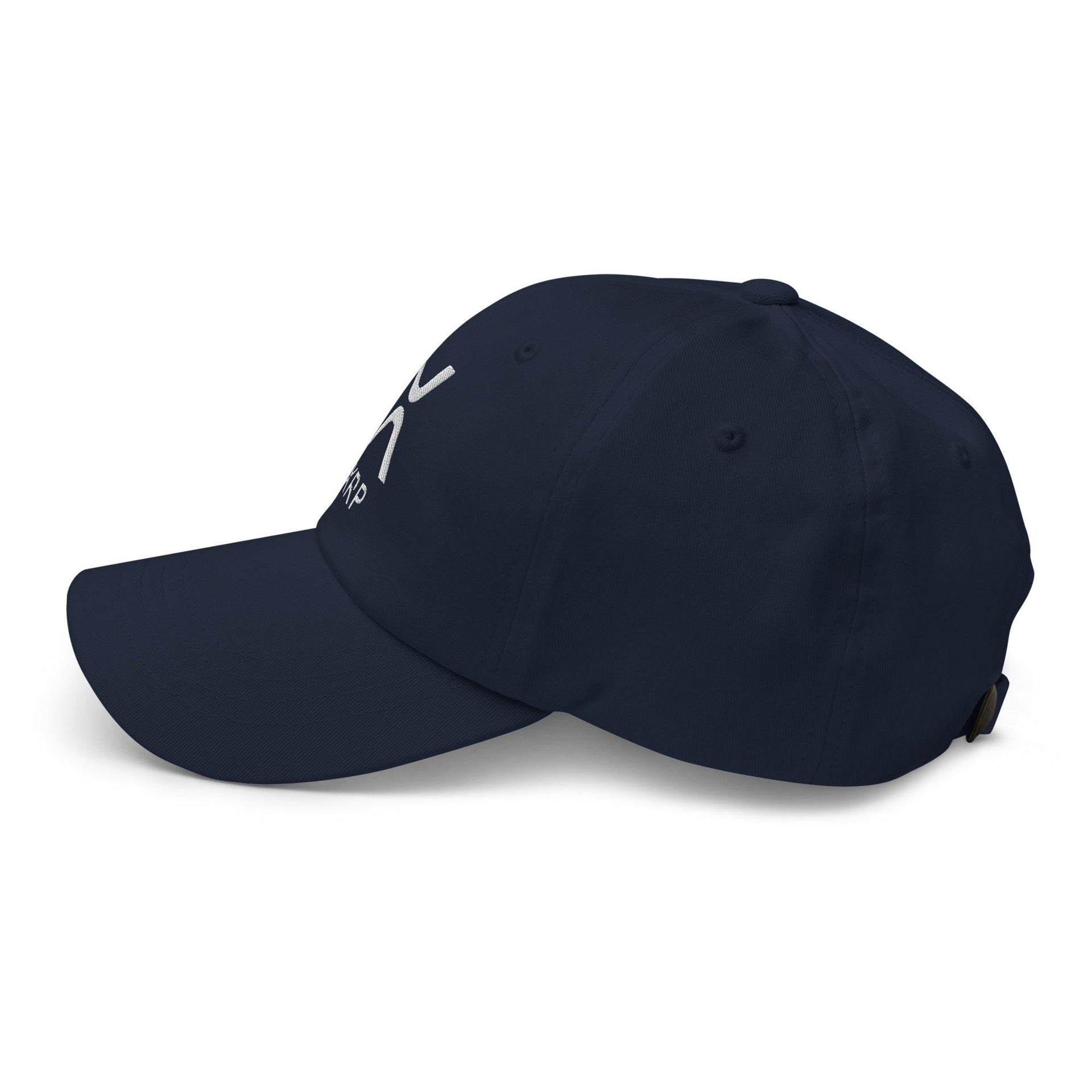 XRP Ripple Embroidered Dad Hat Capital Crowns Crypto Dad Hats