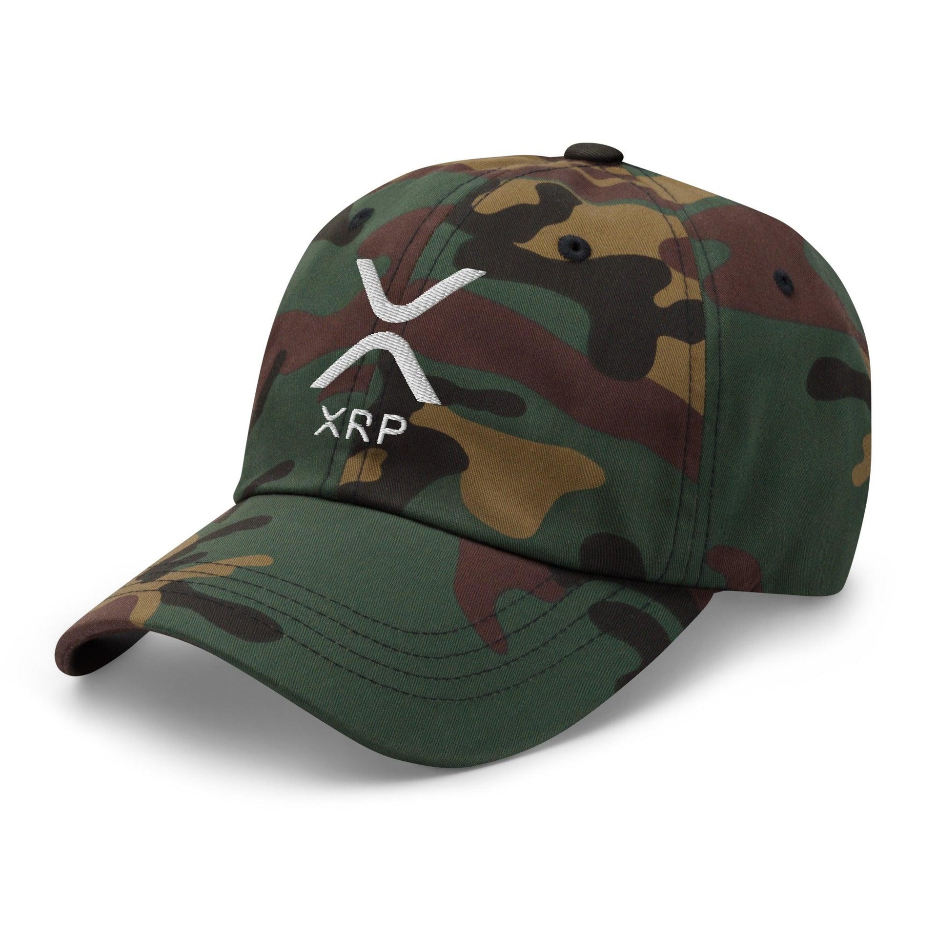 XRP Ripple Embroidered Dad Hat Capital Crowns Crypto Dad Hats