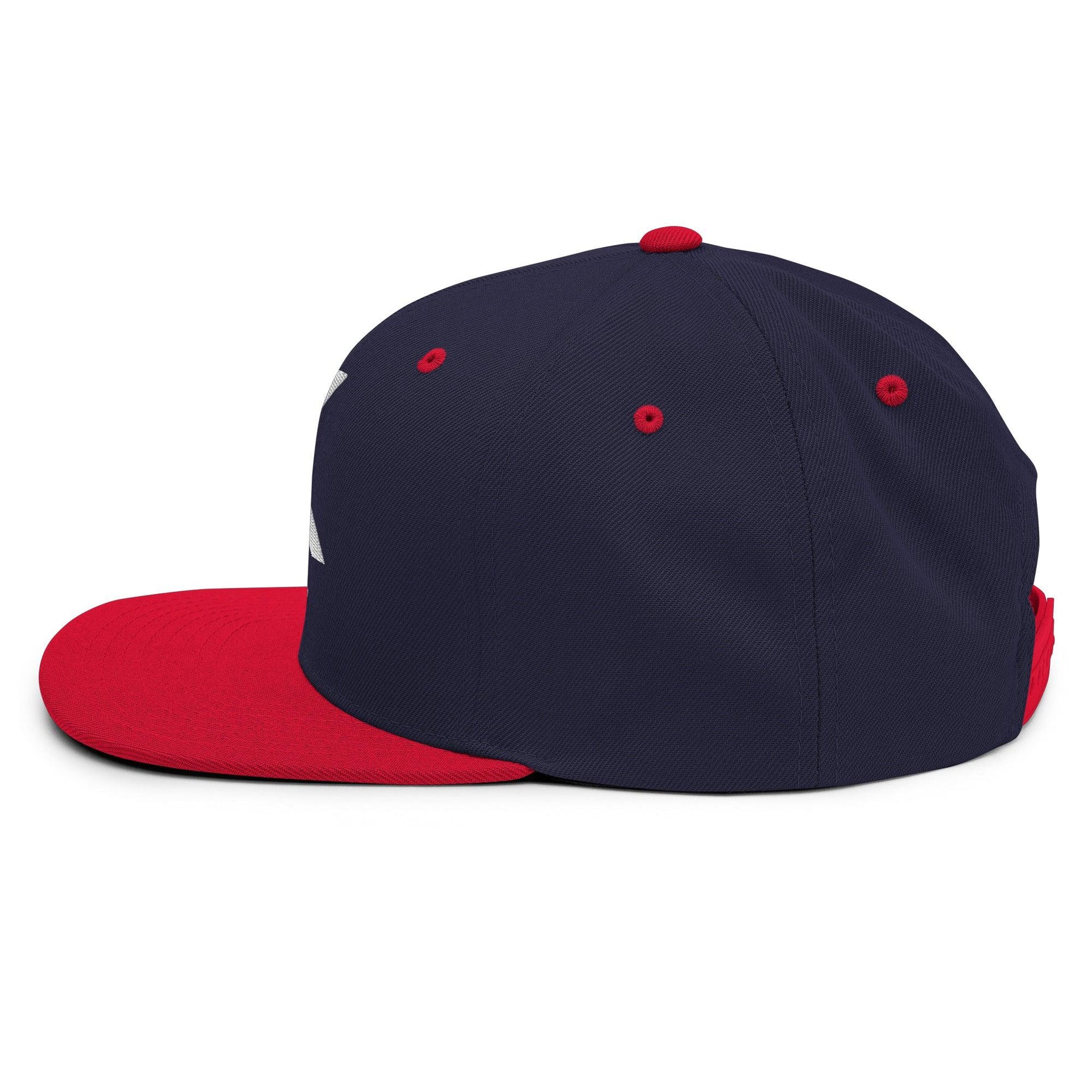 XRP Ripple Embroidered Flat Bill Brim Snapback Hat Capital Crowns Crypto Snapback Hats