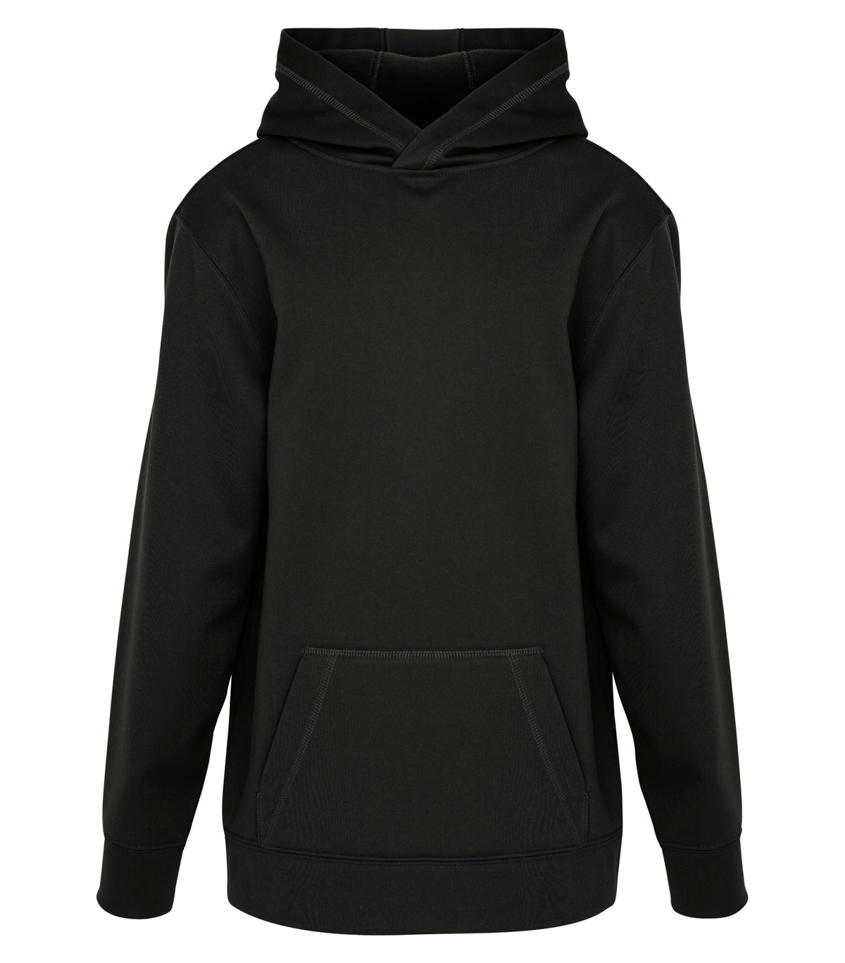ATC Y2005, Game Day Fleece Youth Hoodie, Black