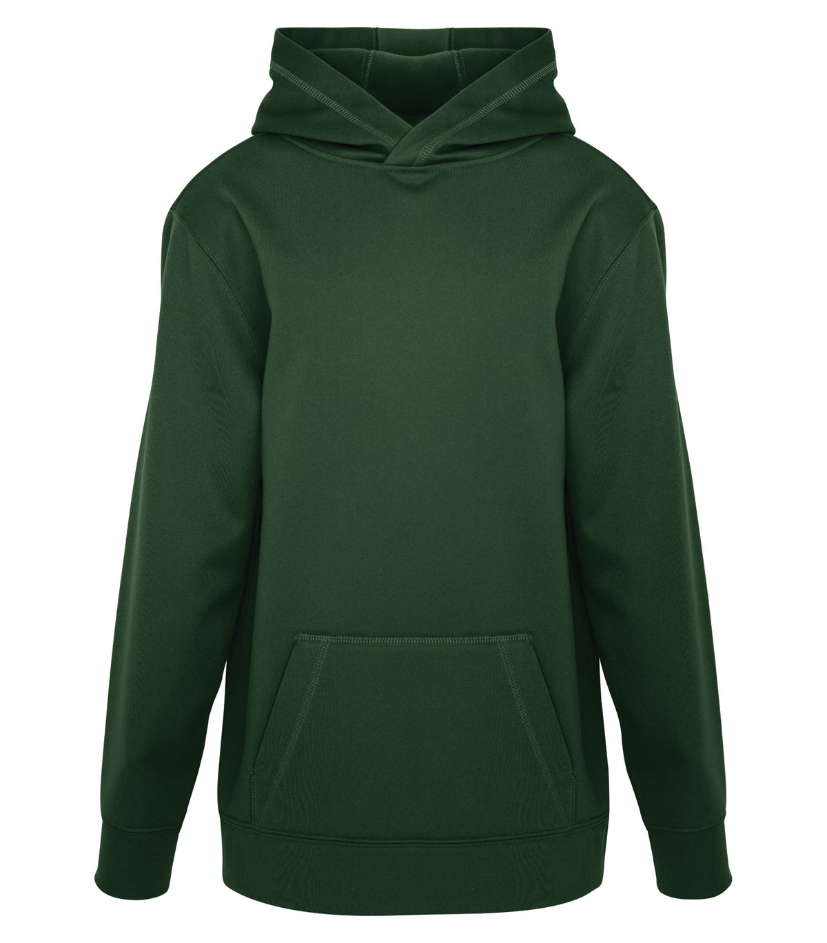 ATC Y2005, Game Day Fleece Youth Hoodie, Forest Green