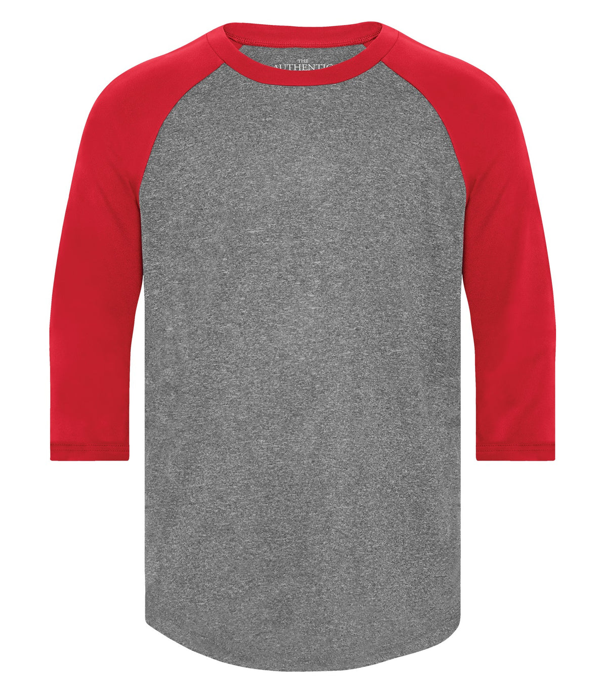 ATC Y3526, Pro Team Baseball Youth Jersey, Charcoal Heather/True Red