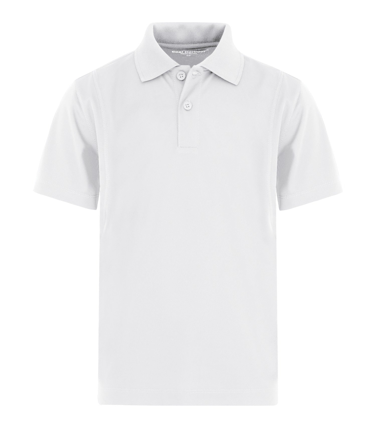 CoalHarbour - COAL HARBOUR® SNAG RESISTANT YOUTH POLO. - Y445 White CoalHarbour Y445