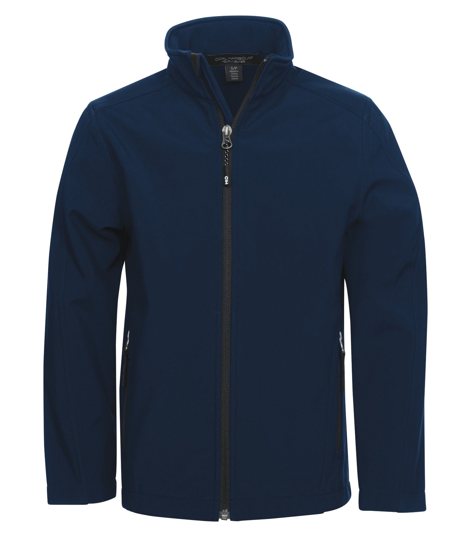 CoalHarbour - COAL HARBOUR® EVERYDAY WATER REPELLENT SOFT SHELL YOUTH JACKET. - Y7603 Midnight Blue CoalHarbour Y7603