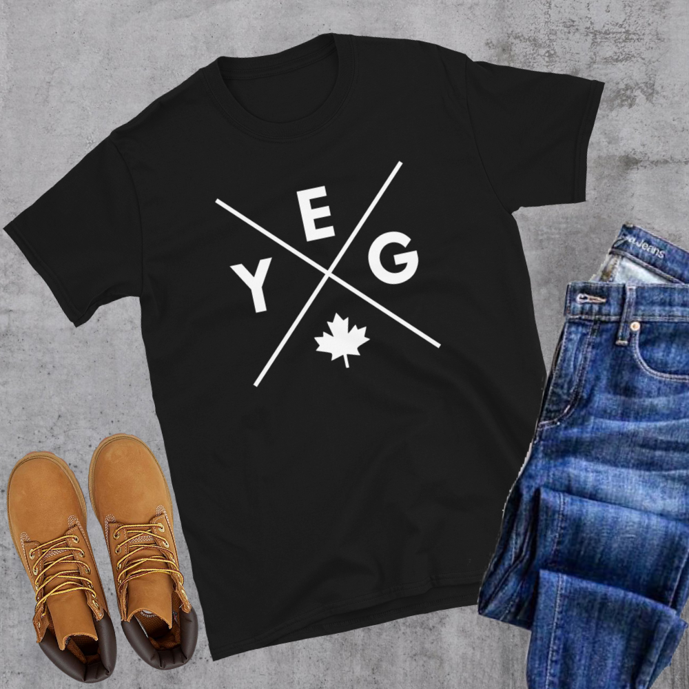 YEG 🍁 Tee Alberta Canadian City Apparel