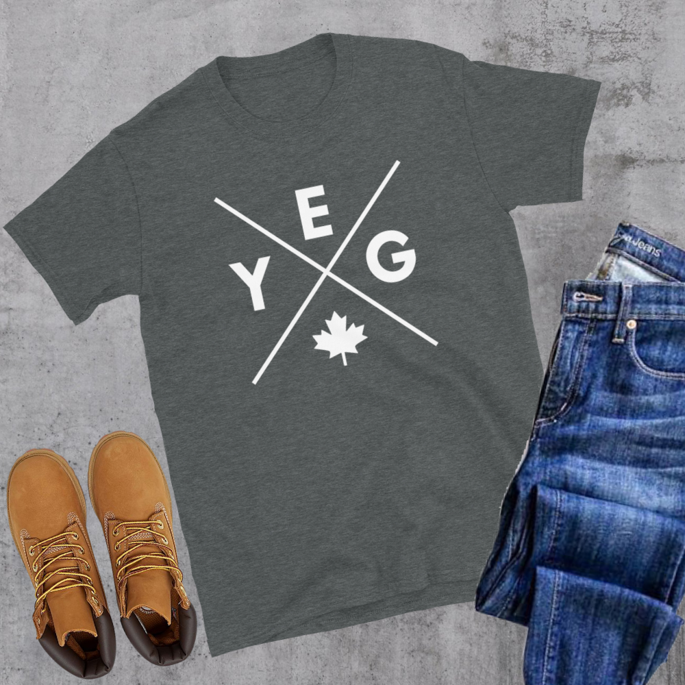 YEG 🍁 Tee Alberta Canadian City Apparel