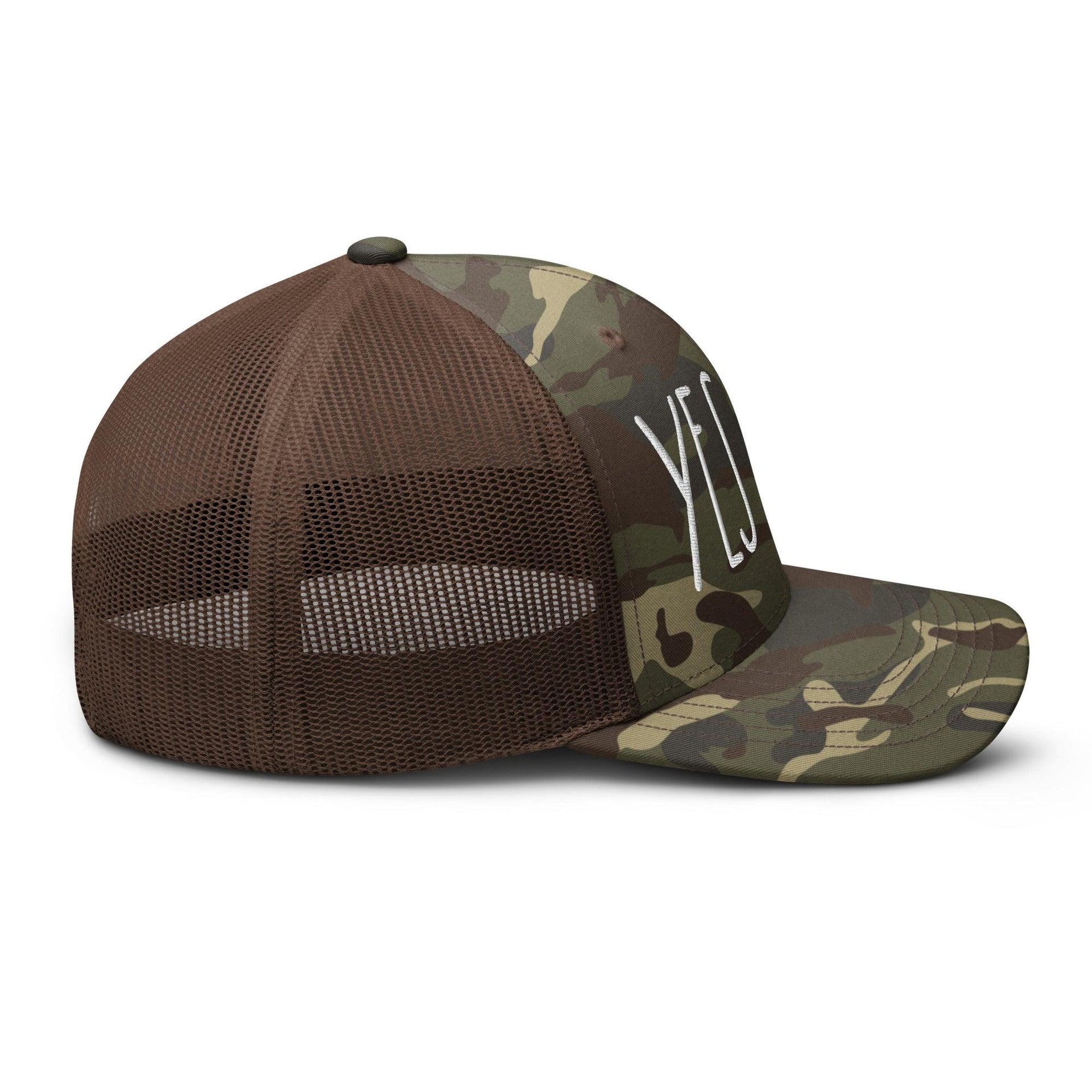 Yes Chef Camo Trucker Hat Capital Crowns Funny Trucker Hats