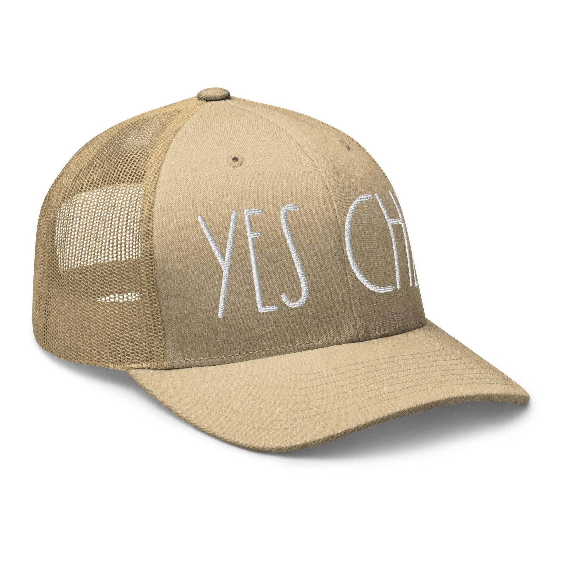 Yes Chef Retro Trucker Hat Capital Crowns Funny Trucker Hats