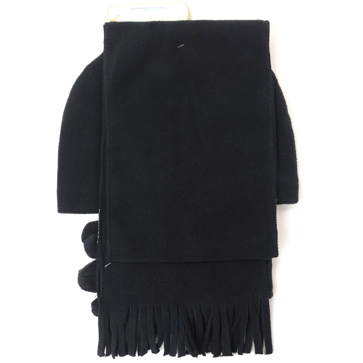 Youth - Tinkerbell 3 pieces set, Winter Hat, Mittens and scarf, Black Youths