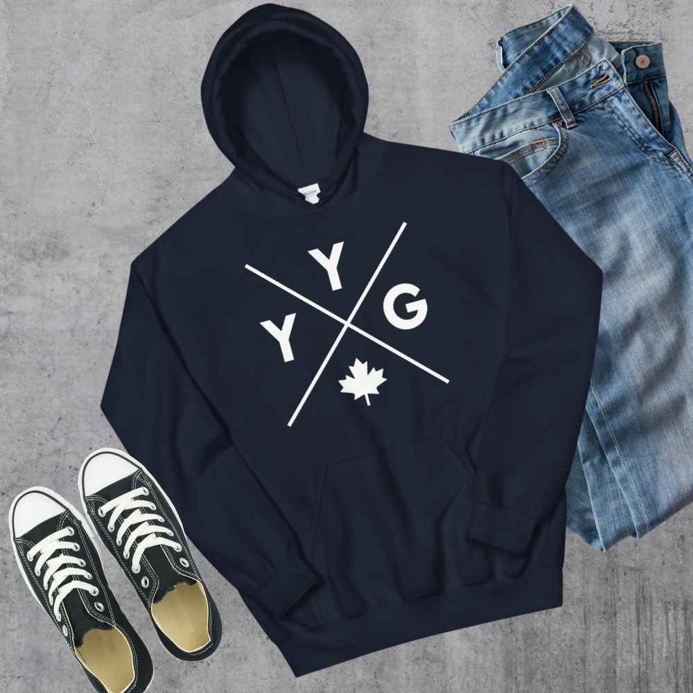YYG π Hoodie Canadian City Apparel