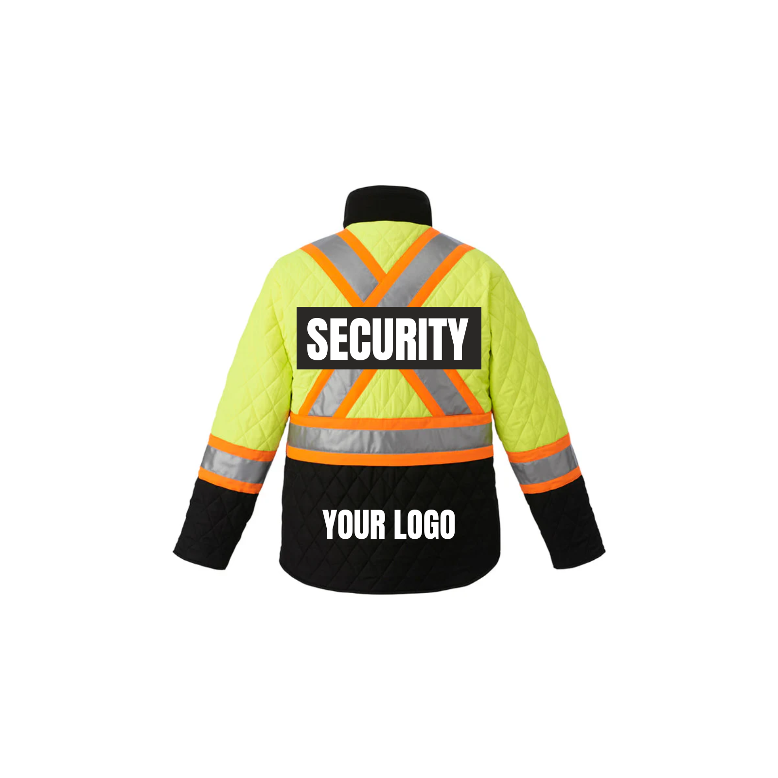 Zircon Reversible Security Hi-Vis Insulated Jacket – Cotton Canvas & Polyester Security
