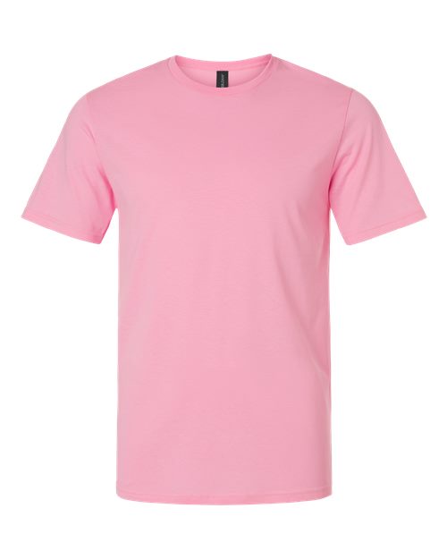 Gildan 980, Unisex Softstyle Lightweight T-shirt, Charity Pink