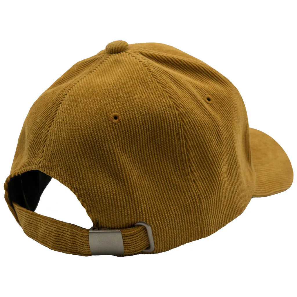 GN-1019 - Premium Corduroy Cap 6 PANELS 6 PANELS - UNSTRUCTURED ADJUSTABLE BUCKLE BUCKLE STRAP CORDUROY COTTON CURVE low profile NISSI nissi caps UNISEX UNSTRUCTURED