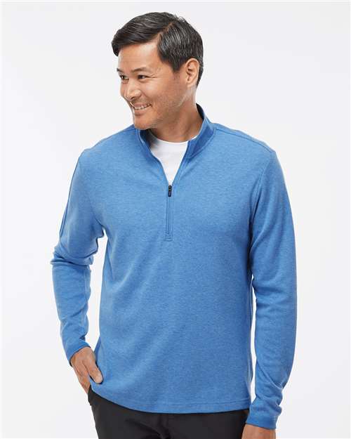 Men's 3-Stripe Quarter-Zip Sweater Pullover -  - 11013 - Toronto Screen Printing- Color