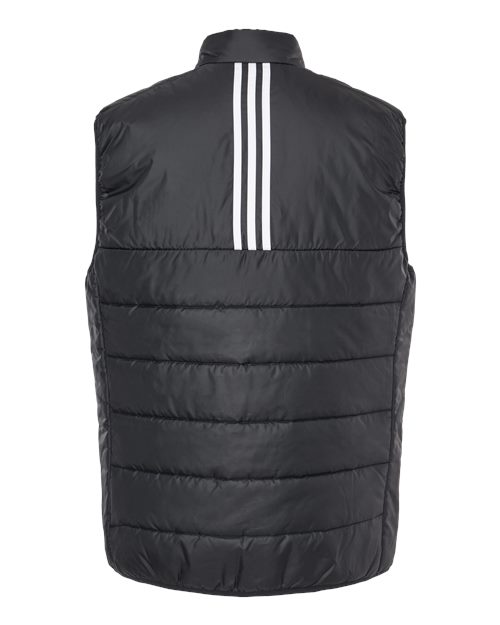 Adidas A572, Men's Puffer Full-zip Vest, Black