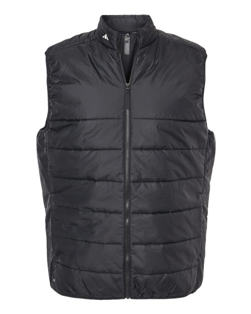 Adidas A572, Men's Puffer Full-zip Vest, Black
