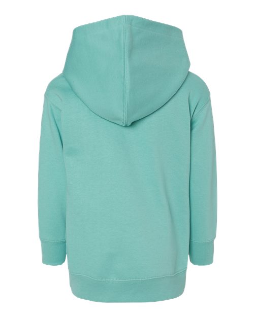 Rabbit Skins 3326, Toddler Pullover Fleece Hoodie, Saltwater